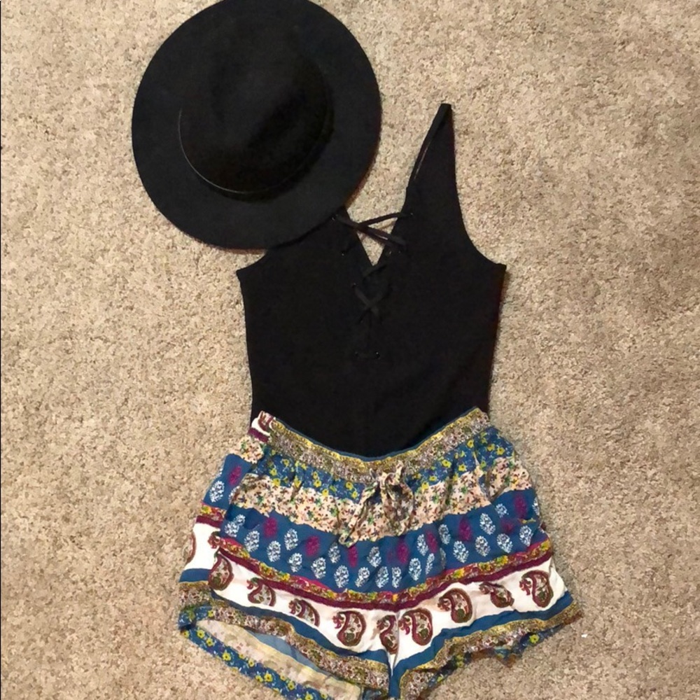 Black Express Leotard Top!